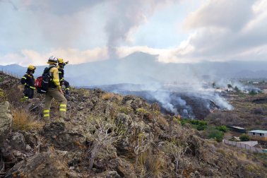 Fotos de la erupción del volcán Cumbre Vieja en La Palma.
