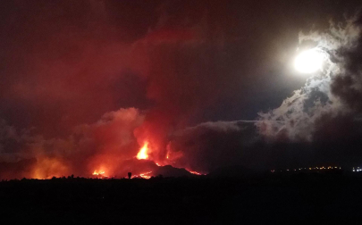 Fotos de la erupción del volcán Cumbre Vieja en La Palma.