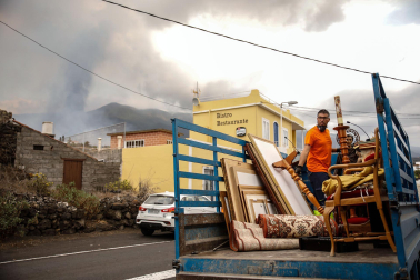 Fotos de la erupción del volcán Cumbre Vieja en La Palma.
