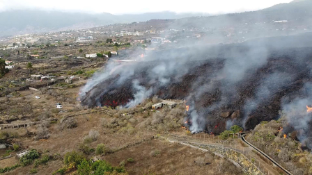 Fotos de la erupción del volcán Cumbre Vieja en La Palma.