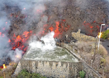 Fotos de la erupción del volcán Cumbre Vieja en La Palma.