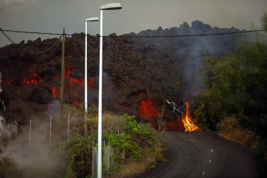 Fotos de la erupción del volcán Cumbre Vieja en La Palma.