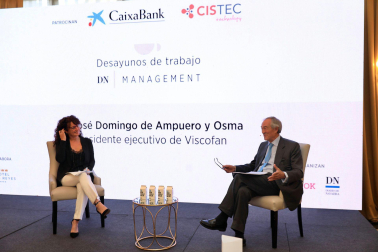 José Domingo de Ampuero y Osma, presidente de Viscofan, en los Desayunos de Trabajo DN Management