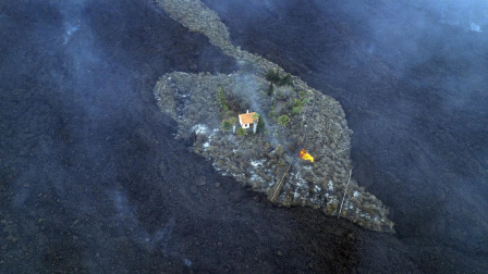 Fotos de la erupción del volcán Cumbre Vieja en La Palma.