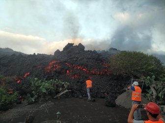 Fotos de la erupción del volcán Cumbre Vieja en La Palma.