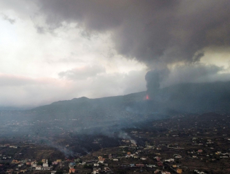 Fotos de la erupción del volcán Cumbre Vieja en La Palma.