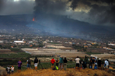 Fotos de la erupción del volcán Cumbre Vieja en La Palma.