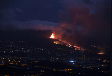 Fotos de la erupción del volcán Cumbre Vieja en La Palma.