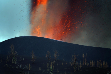 Fotos de la erupción del volcán Cumbre Vieja de La Palma.