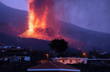 Fotos de la erupción del volcán Cumbre Vieja de La Palma.