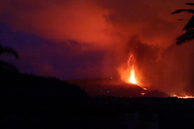 Fotos de la erupción del volcán Cumbre Vieja de La Palma.
