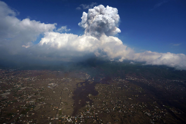 Fotos de la erupción del volcán Cumbre Vieja de La Palma.