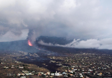 Fotos de la erupción del volcán Cumbre Vieja de La Palma.
