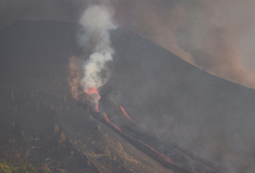 Fotos de la erupción del volcán Cumbre Vieja en La Palma.