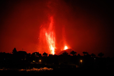 Fotos de la erupción del volcán de La Palma
