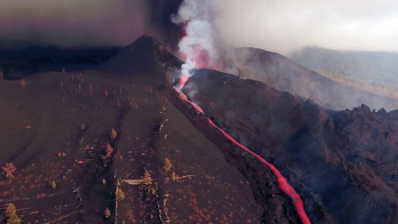 Fotos de la erupción del volcán de La Palma