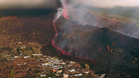 Fotos de la erupción del volcán de La Palma