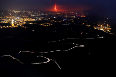 Fotos de la erupción del volcán de La Palma