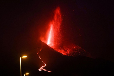 Fotos de la erupción del volcán de La Palma
