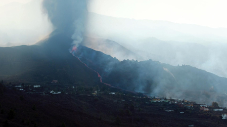 Fotos de la erupción del volcán de La Palma