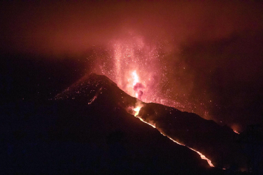 Fotos de la erupción del volcán de La Palma