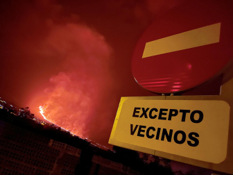 Imágenes de la nueva erupción de La Palma de este martes