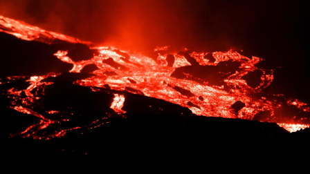 Imágenes de la nueva erupción de La Palma de este martes