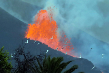 Fotos de la erupción del volcán de Cumbre Vieja de La Palma