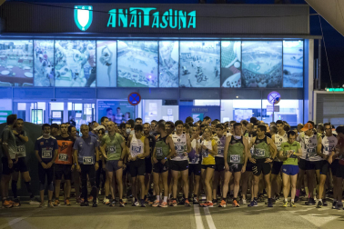 Disputa de la prueba por las calles de Pamplona