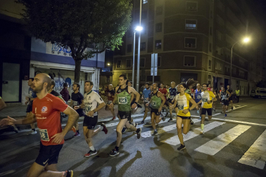 Disputa de la prueba por las calles de Pamplona