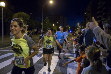 Disputa de la prueba por las calles de Pamplona