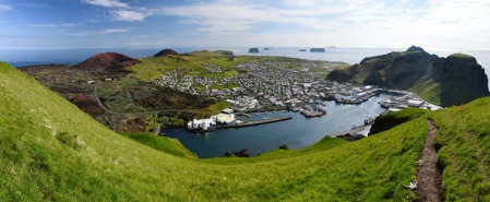 Heymaey, en las islas Vestmann (Islandia)