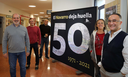 Equipo directivo del Navarro Villoslada en 2021