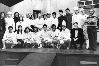 Grupo de teatro en 1994