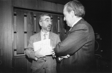 Grupo de teatro en 1994