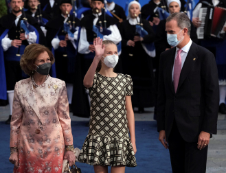 Fotos del acto de entrega de los Premios Princesa de Asturias, presidido por el rey Felipe VI y la princesa Leonor.