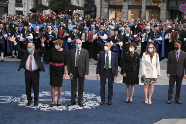 Fotos del acto de entrega de los Premios Princesa de Asturias, presidido por el rey Felipe VI y la princesa Leonor.
