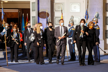 Fotos del acto de entrega de los Premios Princesa de Asturias, presidido por el rey Felipe VI y la princesa Leonor.