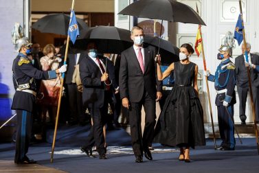 Fotos del acto de entrega de los Premios Princesa de Asturias, presidido por el rey Felipe VI y la princesa Leonor.