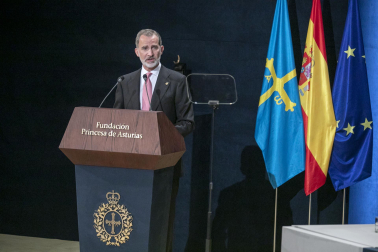Fotos del acto de entrega de los Premios Princesa de Asturias, presidido por el rey Felipe VI y la princesa Leonor.