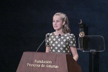 Fotos del acto de entrega de los Premios Princesa de Asturias, presidido por el rey Felipe VI y la princesa Leonor.