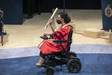 Fotos del acto de entrega de los Premios Princesa de Asturias, presidido por el rey Felipe VI y la princesa Leonor.