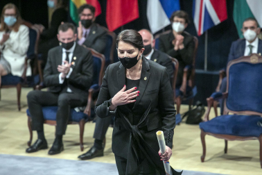 Fotos del acto de entrega de los Premios Princesa de Asturias, presidido por el rey Felipe VI y la princesa Leonor.