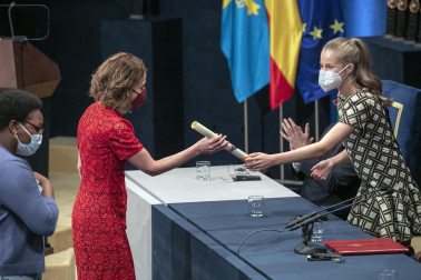 Fotos del acto de entrega de los Premios Princesa de Asturias, presidido por el rey Felipe VI y la princesa Leonor.