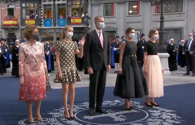 Fotos del acto de entrega de los Premios Princesa de Asturias, presidido por el rey Felipe VI y la princesa Leonor.