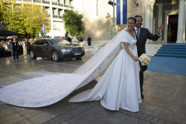 Boda de Felipe de Grecia y Nina Flohr.