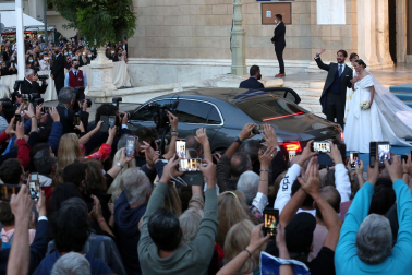 Boda de Felipe de Grecia y Nina Flohr.