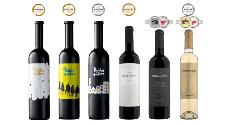 Vinos premiados de Bodegas Piedemonte