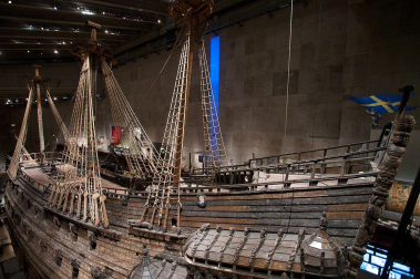 El Vasa, en su museo en Estocolmo