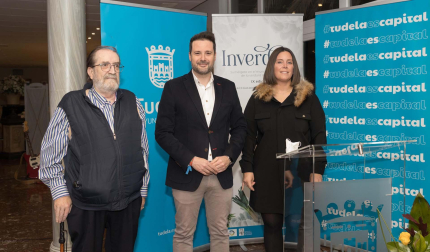 De izda. a dcha.: Joaquín Anadón Almarza, Alejandro Toquero Gil e Irune García García